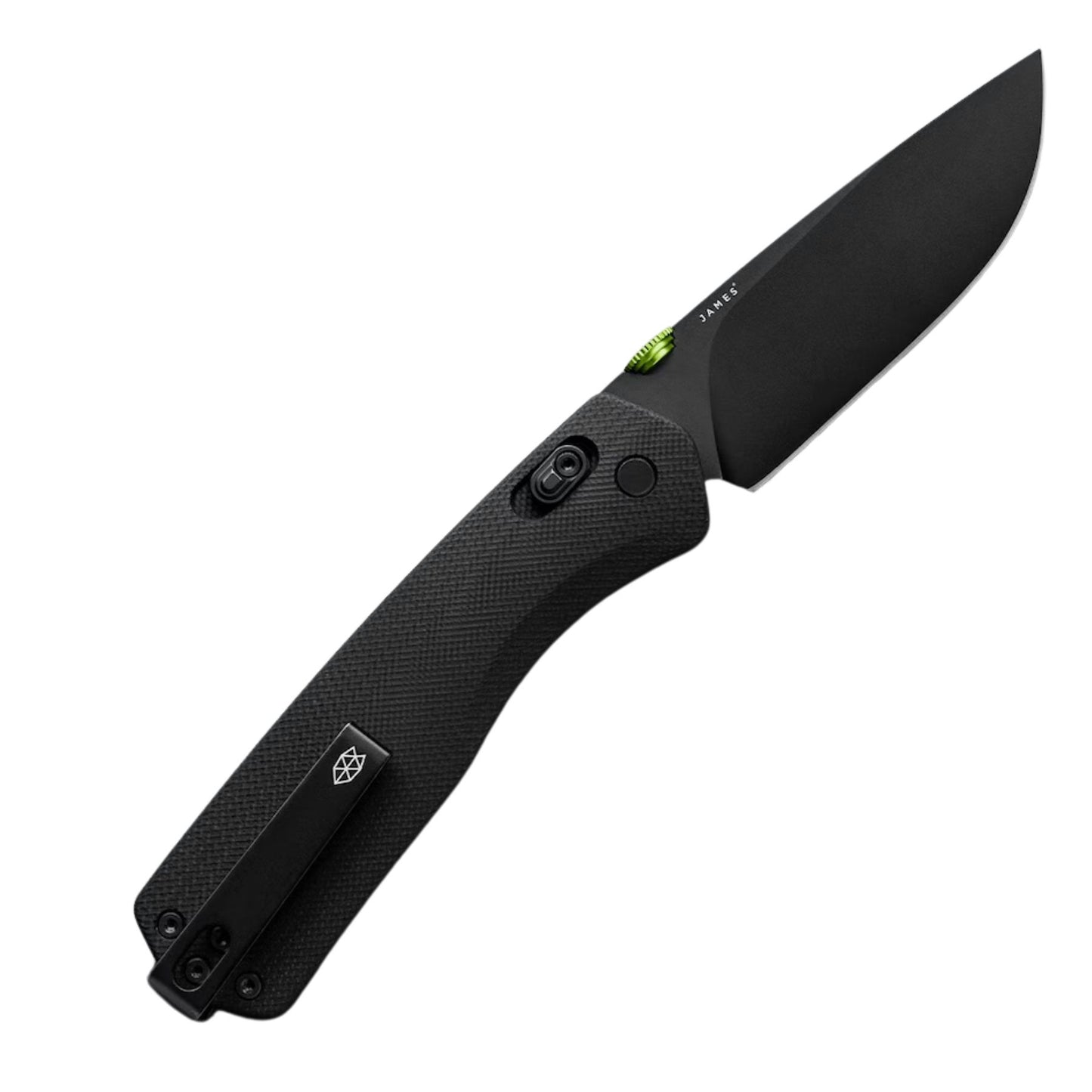 James Brand Carter XL Black + Black Pocket Knife