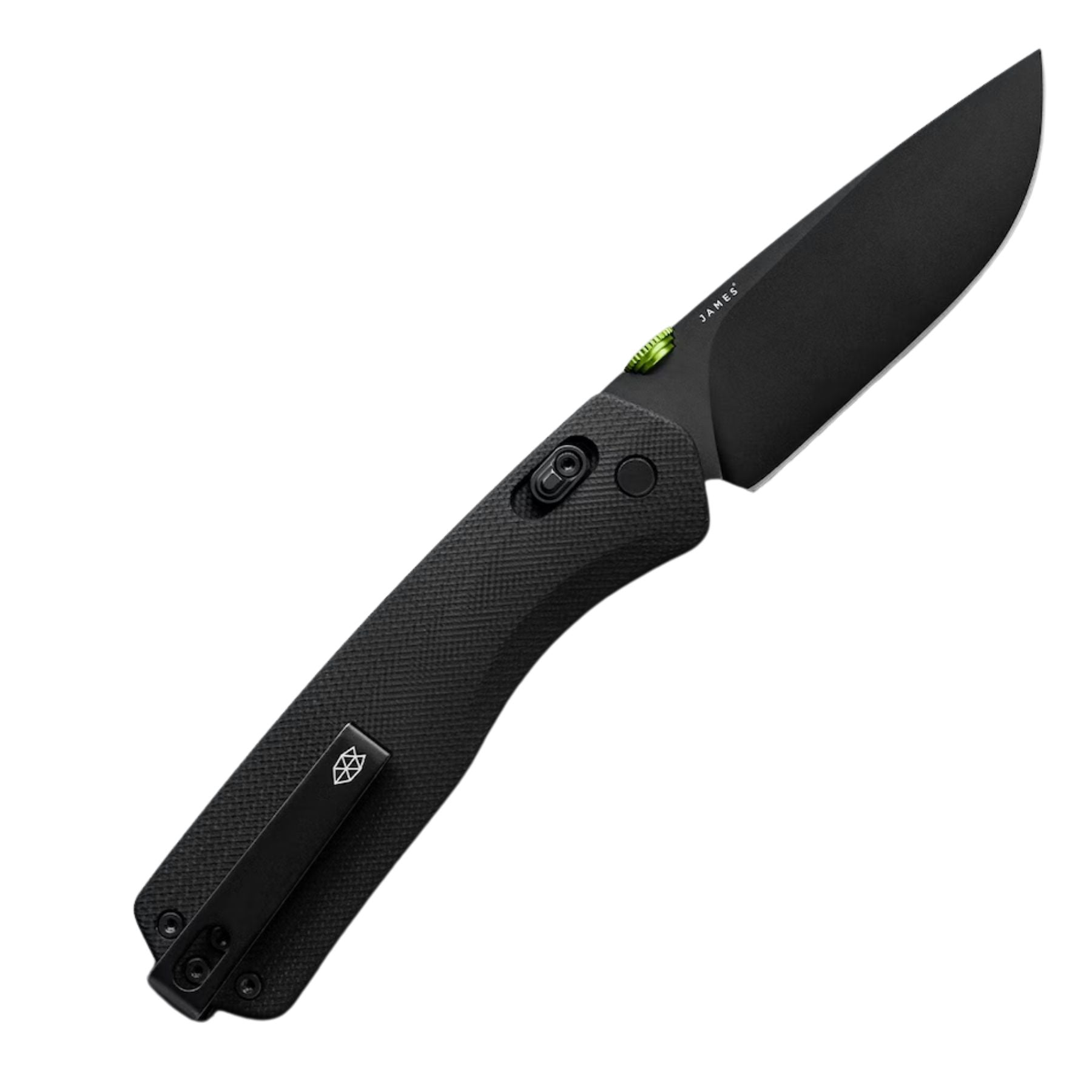 James Brand Carter XL Black + Black Pocket Knife