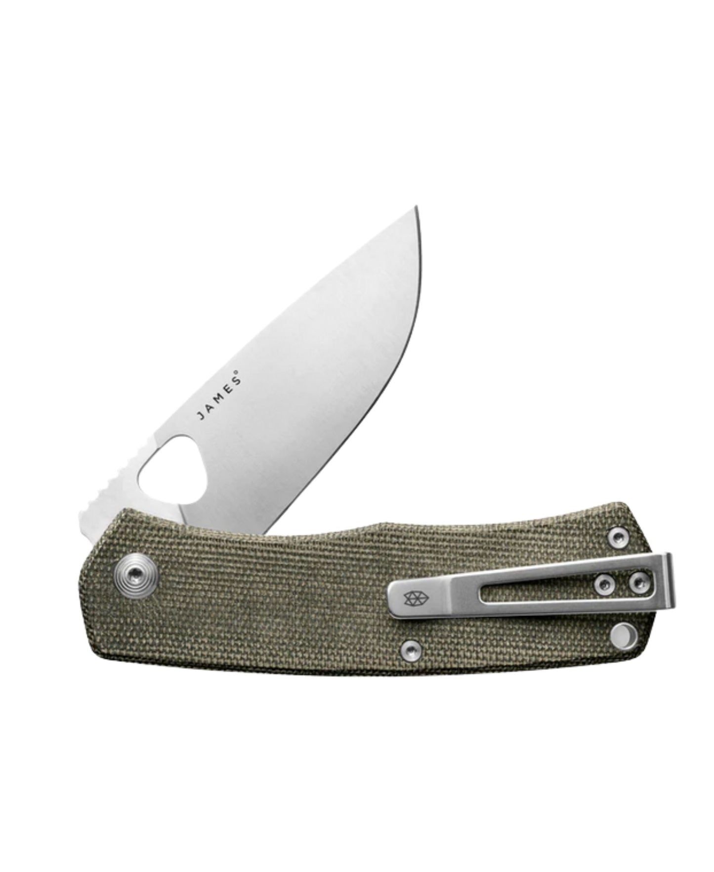 James Brand Folsom-Odgn/Ss/Micarta Knife