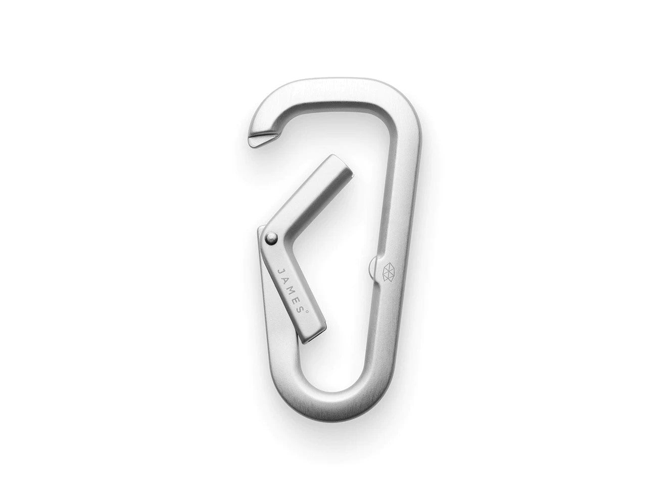 James Brand Hardin Silver Carabiner - Silver