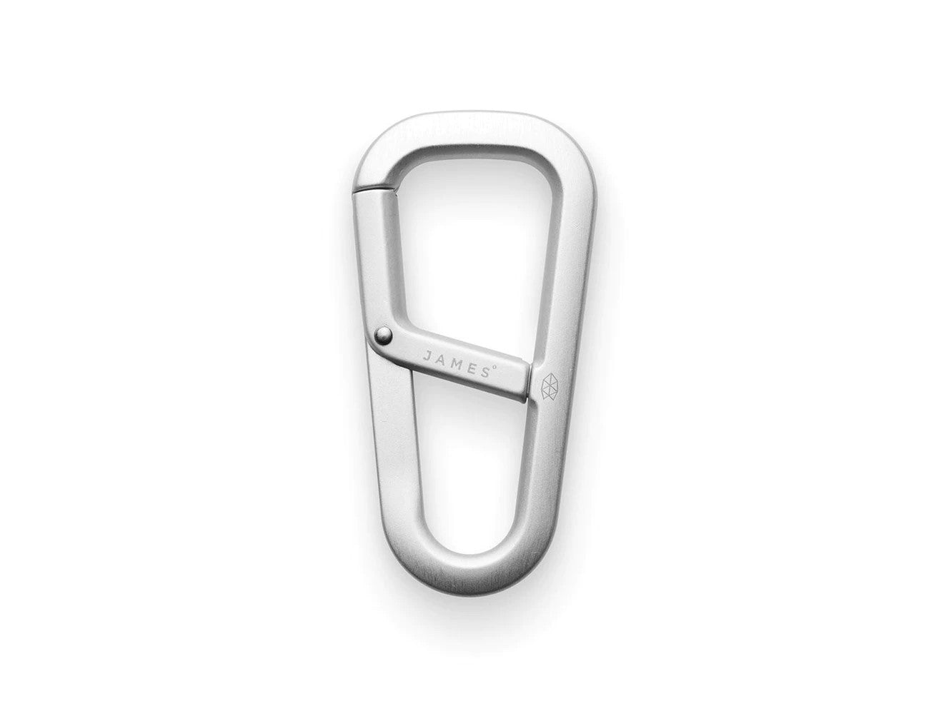 James Brand Hardin Silver Carabiner