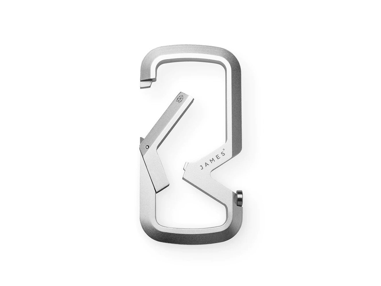 James Brand Mehlville Silver Carabiner - Silver