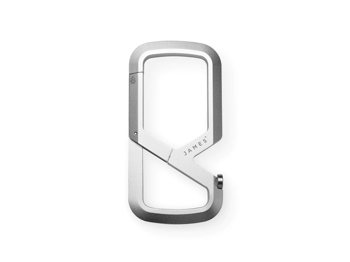 James Brand Mehlville Silver Carabiner