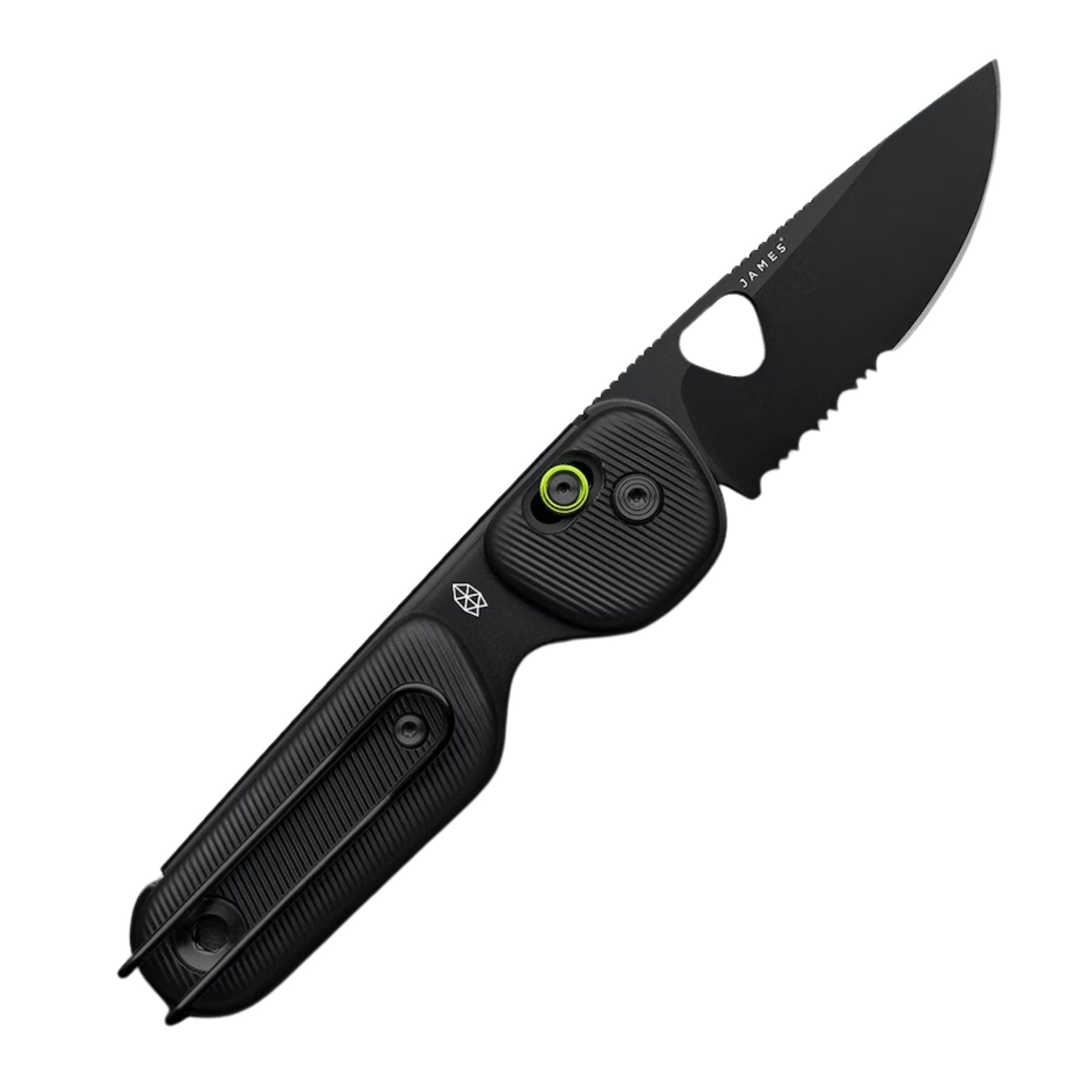 James Brand Redstone Black + Black Pocket Knife