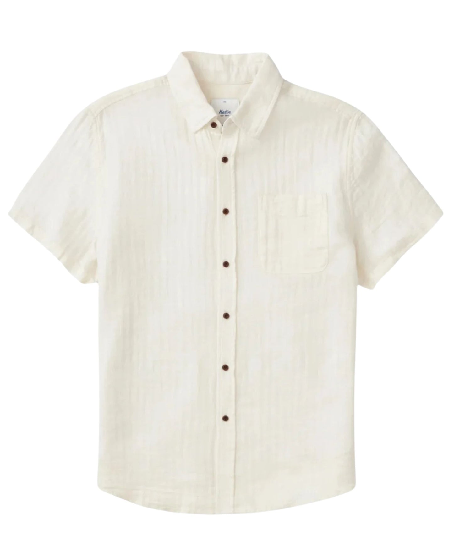 Katin Alan Solid Shirt - Vintage White