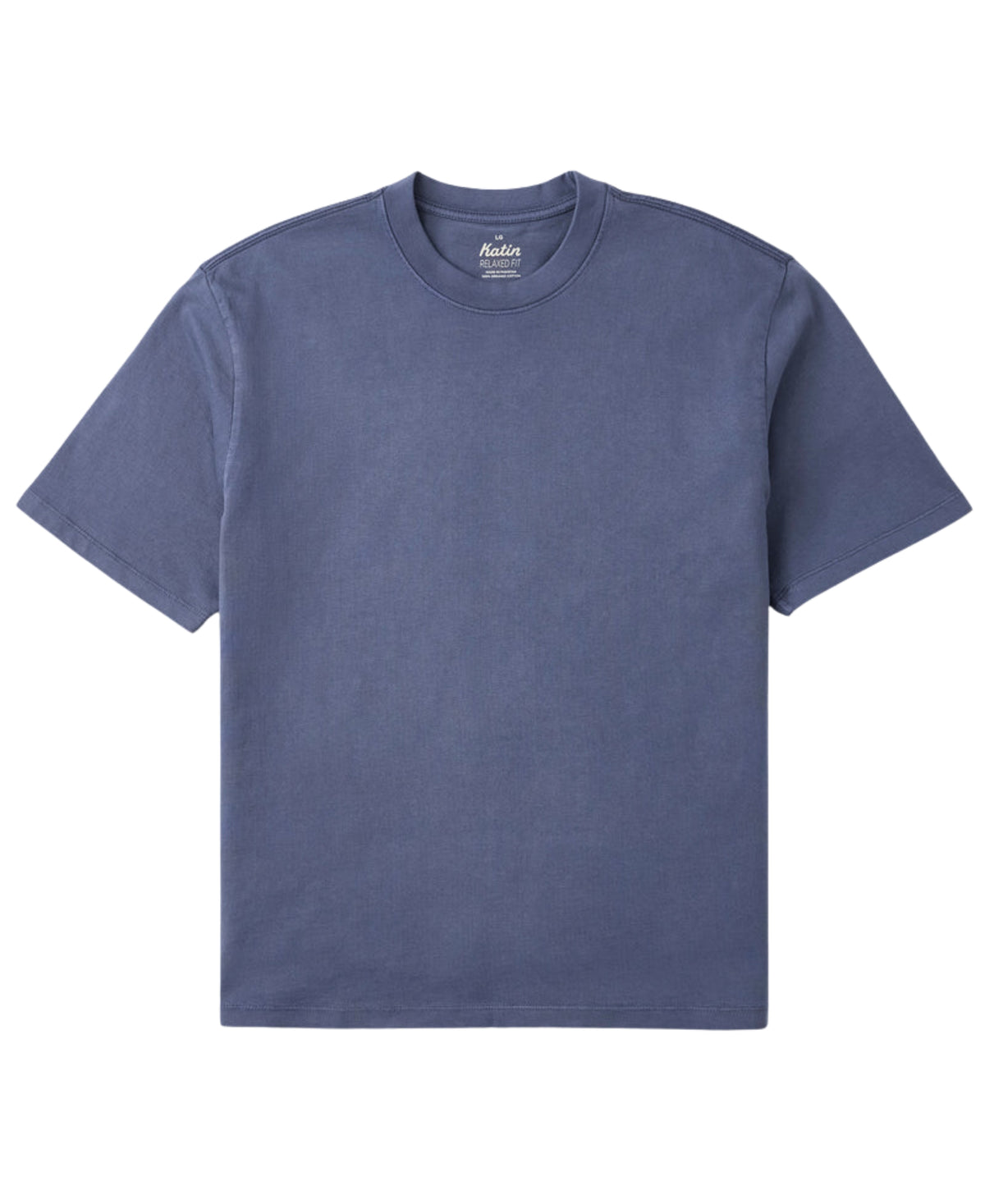 Katin Box Fit Tee - Washed Blue Vintage Wash