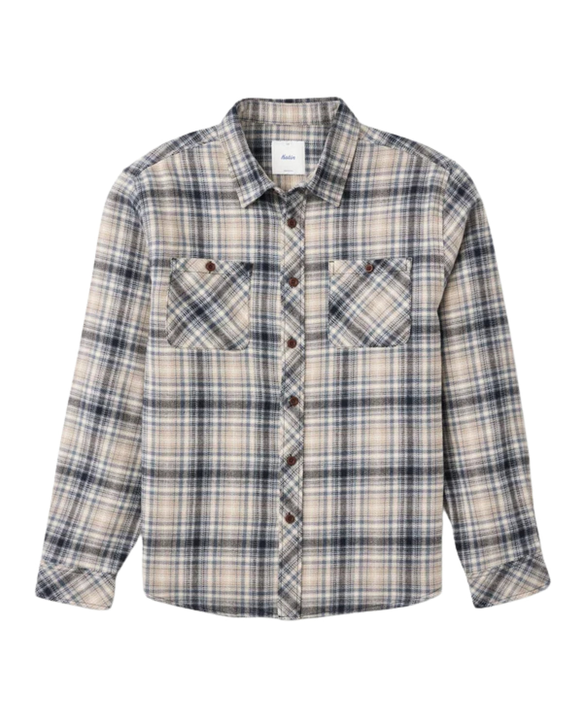 Katin Sierra Flannel - Tempest Blue