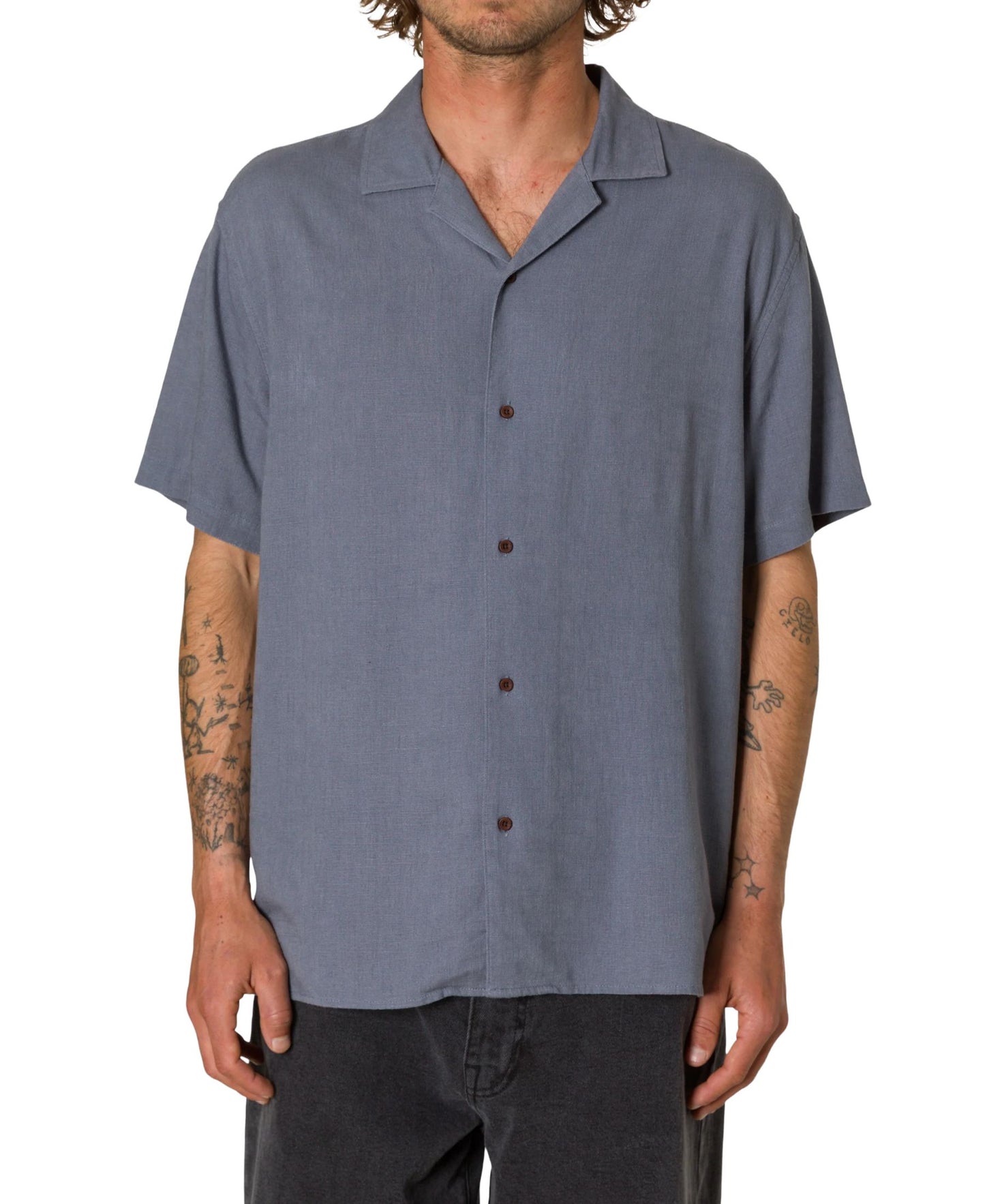 Katin Teller Shirt - Tempest Blue