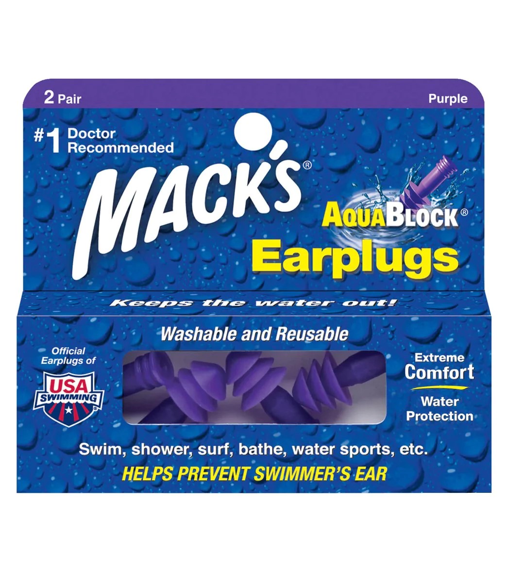 Mack's Aqua Block Earplugs