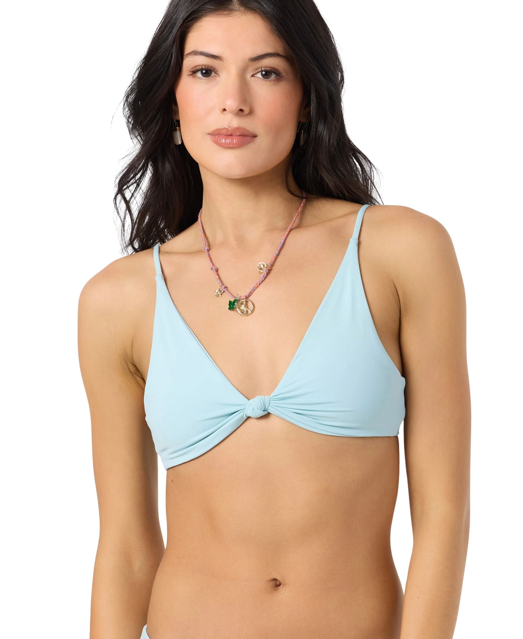 O'Neill Saltwater Solids Pismo Bralette Top - Stratosphere