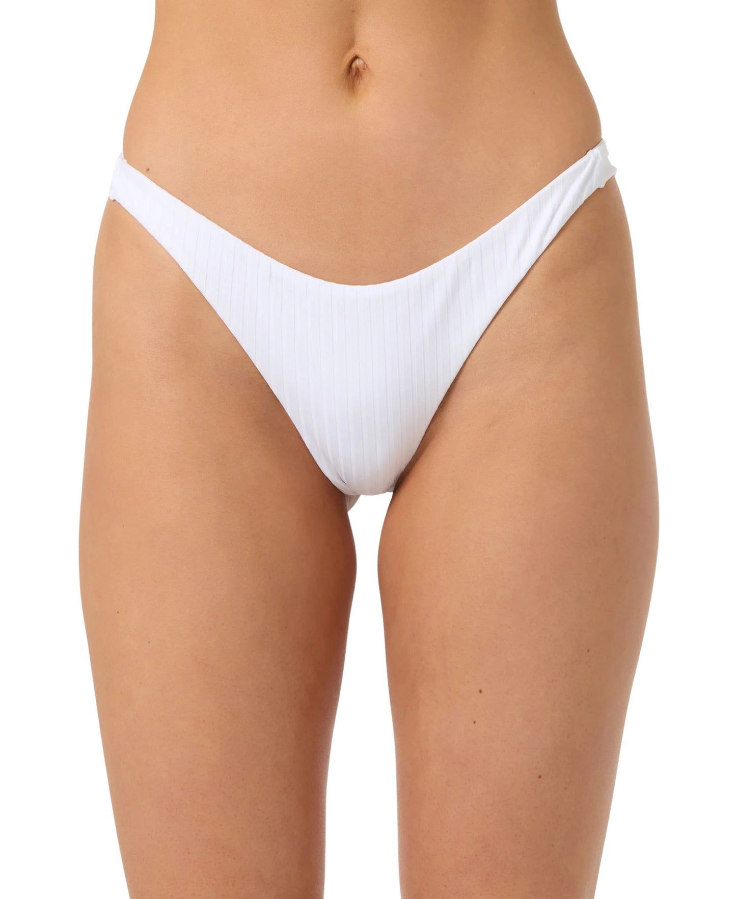 O'Neill Shorebreak Rib Hermosa Skimpy Bottoms - White