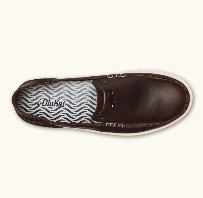 Olukai Kakaha Slip-On Shoes - Dark Java Brown