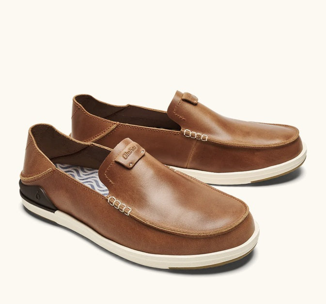 Olukai Kakaha Slip-On Shoes - Fox Brown