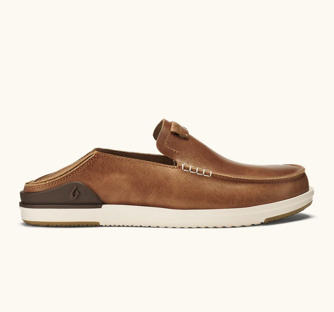 Olukai Kakaha Slip-On Shoes - Fox Brown