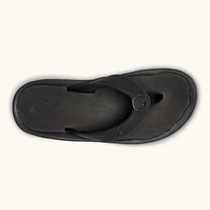 Olukai Ohana Men's Sandals  - Black