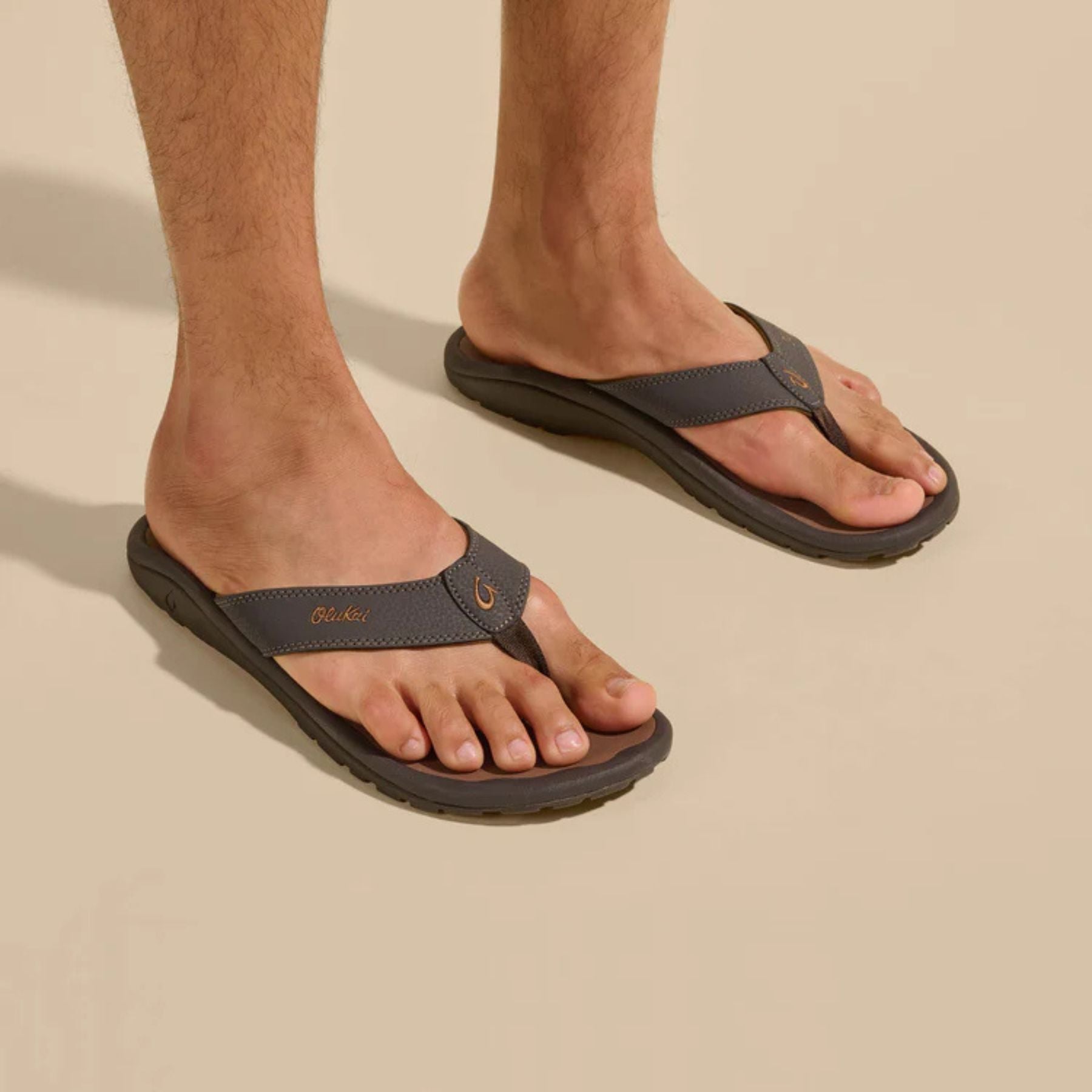 Olukai Ohana Men's Sandals  - Dark Java / Ray