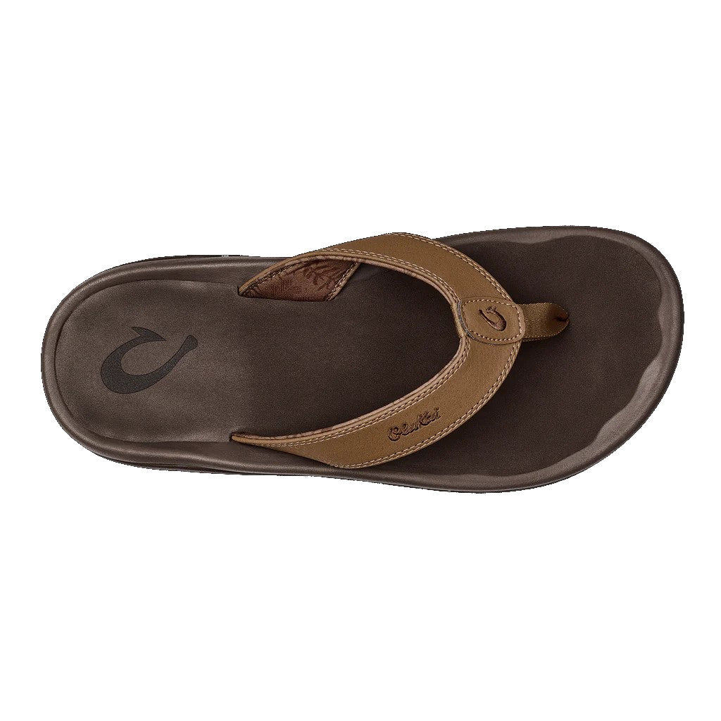 Olukai Ohana Men's Sandals  - Tan Dark Java