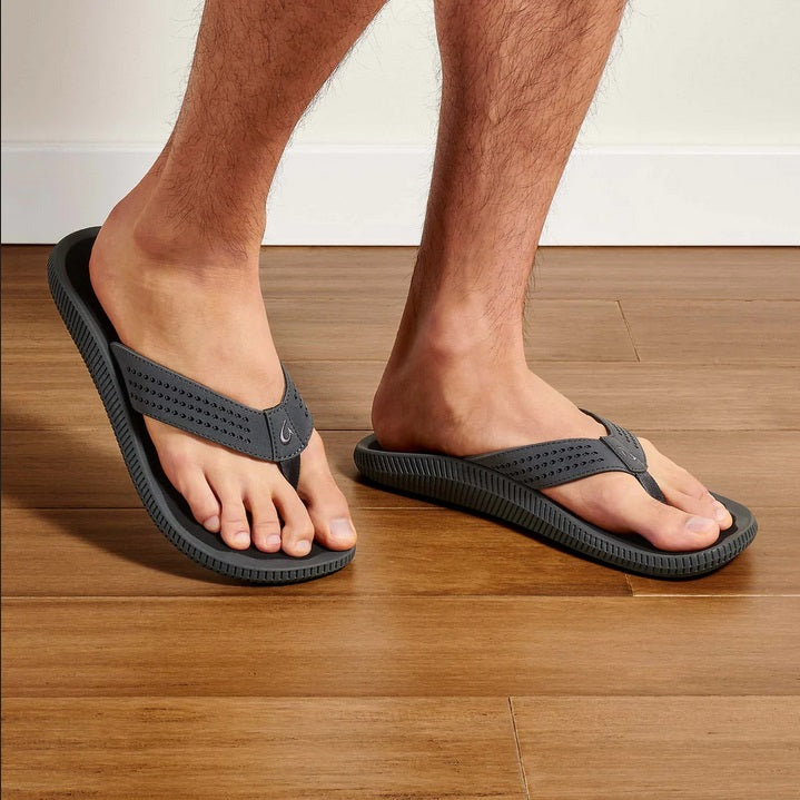 Olukai Ulele Men's Beach Sandals  - Stone