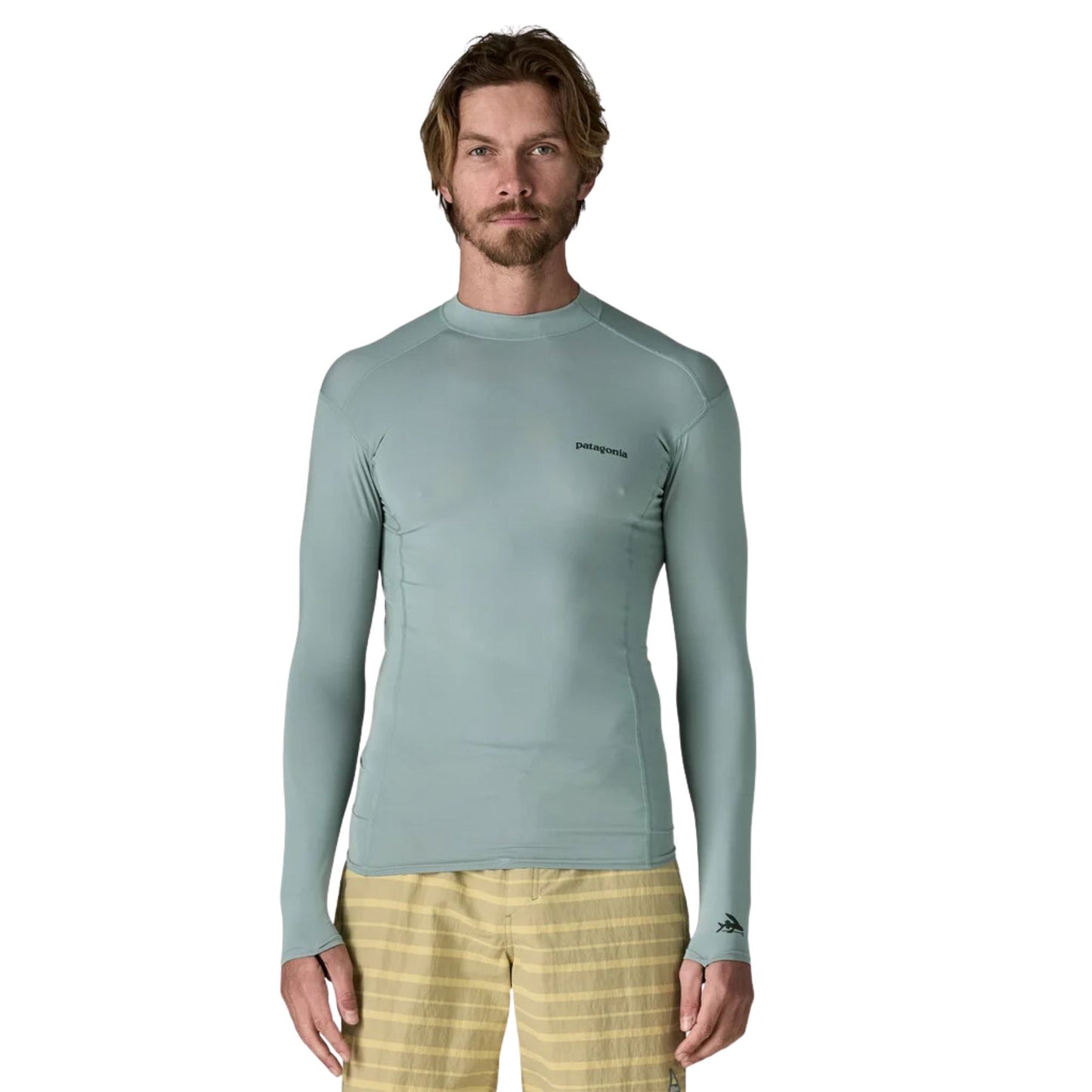 Patagonia Long-Sleeved R0 UPF Rashguard - Blue Sage