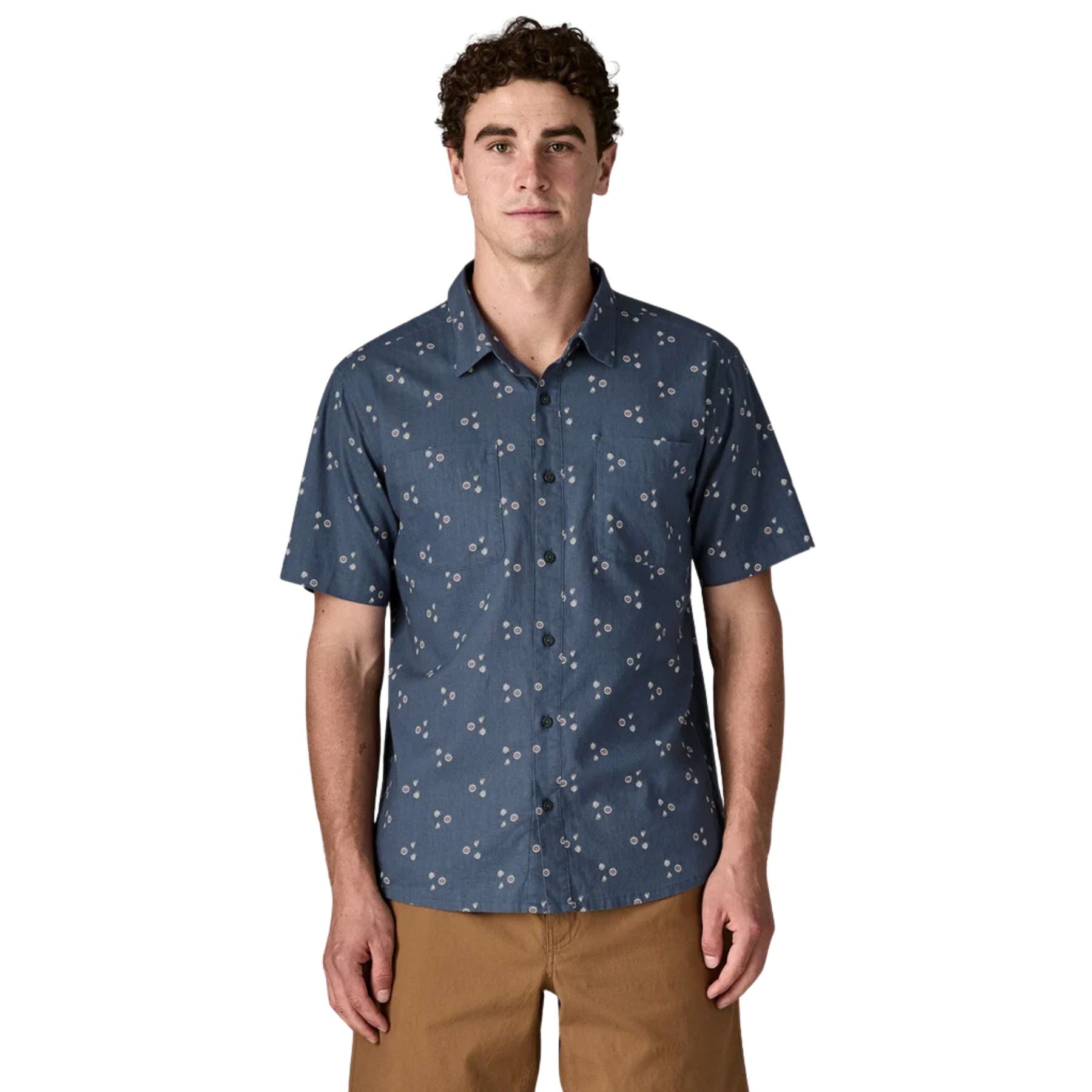 Patagonia Men's Back Step Shirt - Bouquet: Dolomite Blue