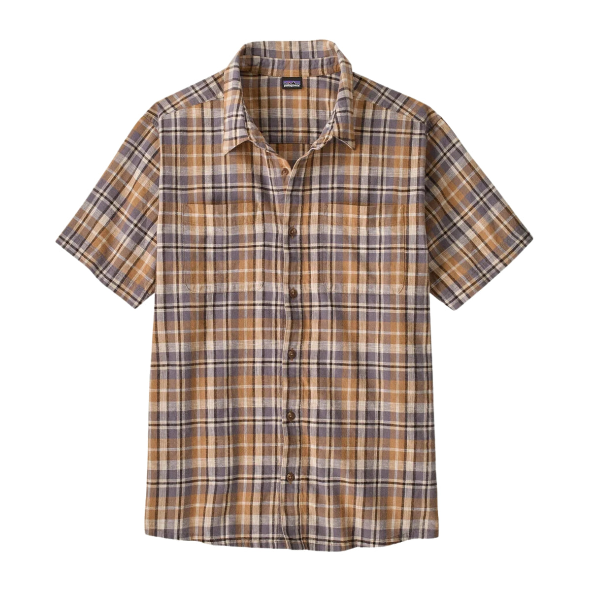Patagonia Men's Back Step Shirt - Crackling: Nest Brown