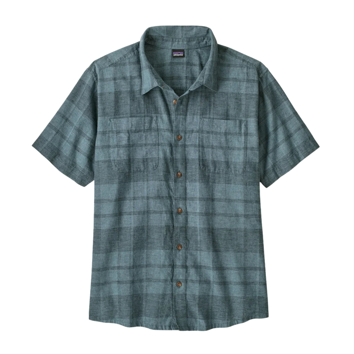 Patagonia Men's Back Step Shirt - Shore Plaid: Summit Blue