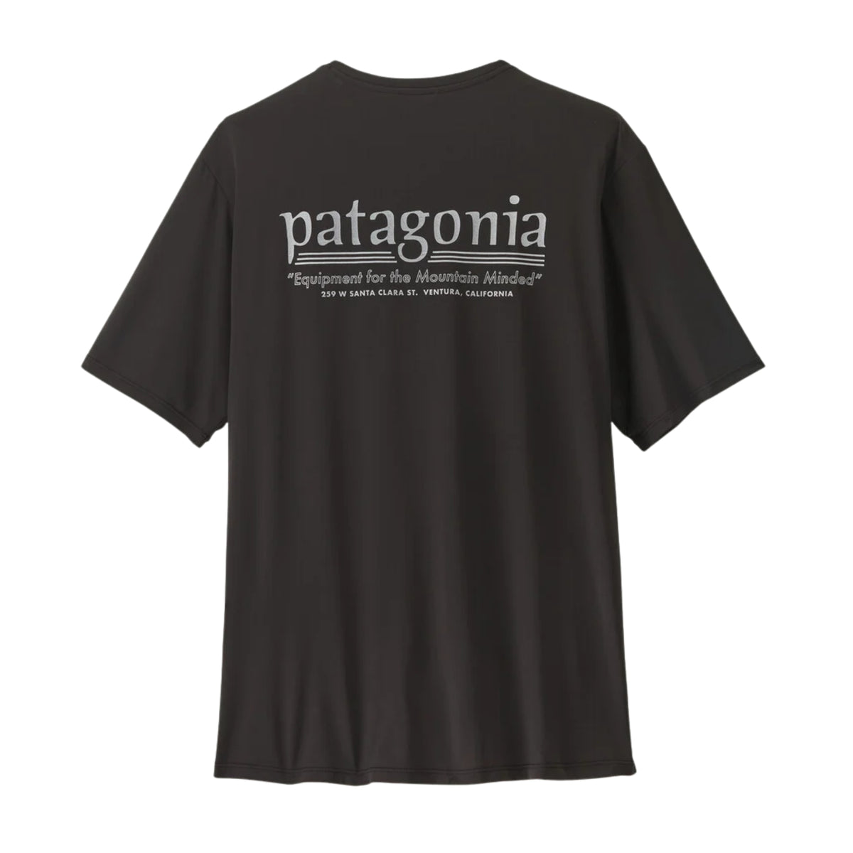 Patagonia Men's Capilene Cool Daily Shirt - Hut Tripper - Black