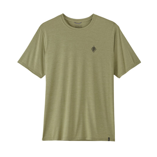 Patagonia Men's Capilene Cool Daily Shirt - Hut Tripper - Gumtree Green: Light Gumtree Green X-Dye