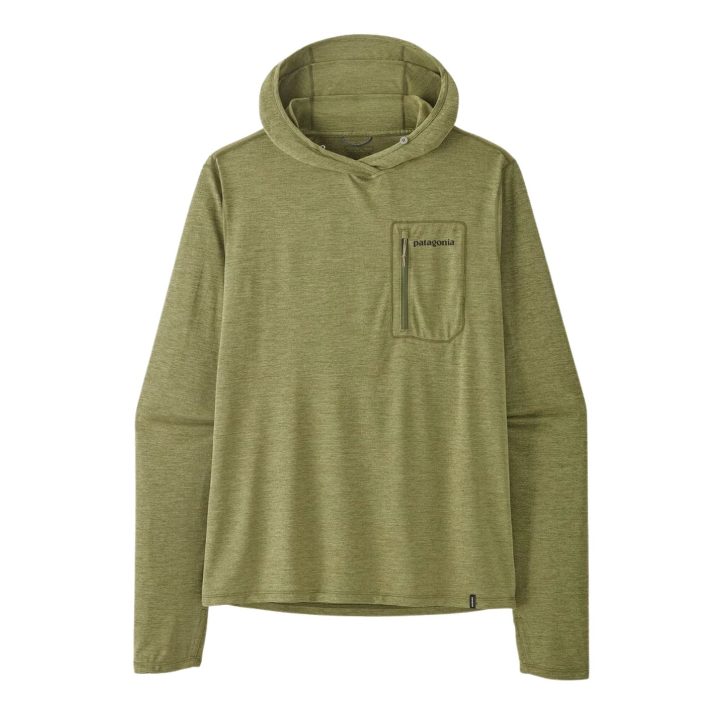 Patagonia Men's Capilene Cool Sun Hoody - Fitz Roy Trout - Casper Green - Buckhorn Green X-Dye
