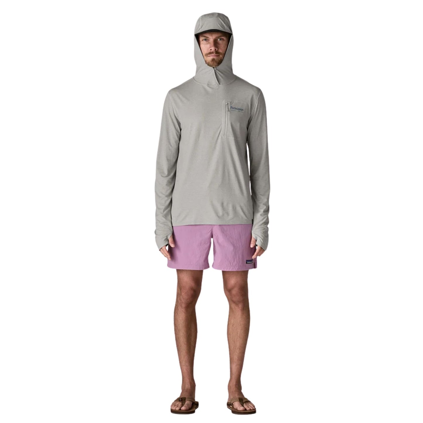 Patagonia Men's Capilene Cool Sun Hoody - Water People Banner