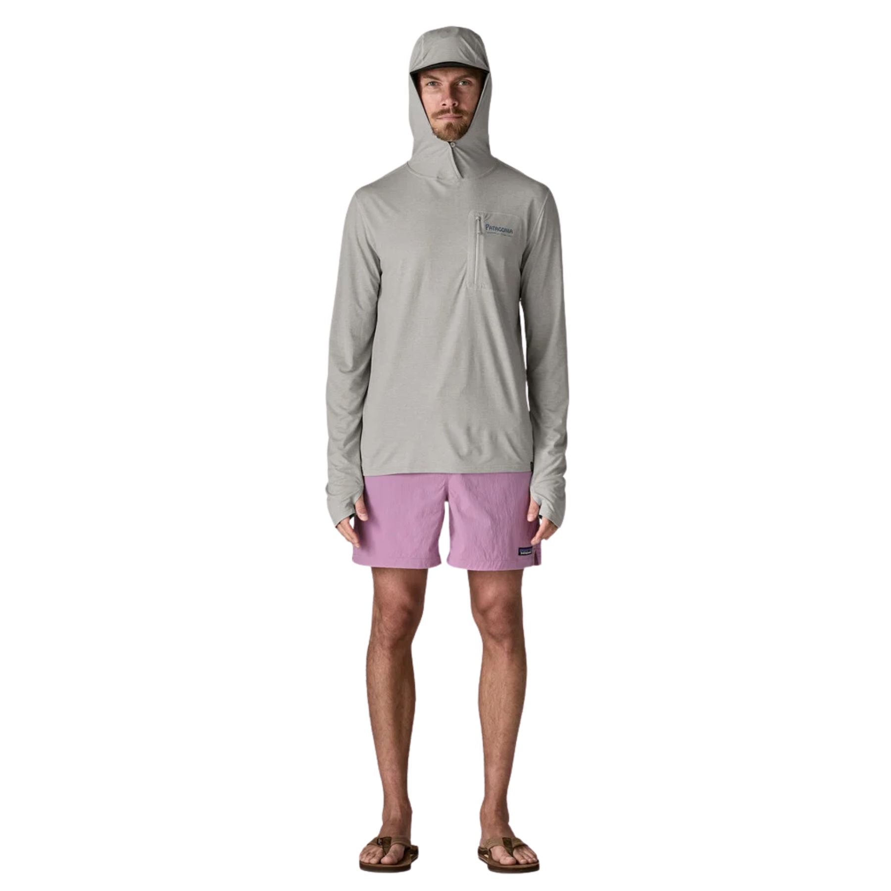 Patagonia Men's Capilene Cool Sun Hoody - Water People Banner