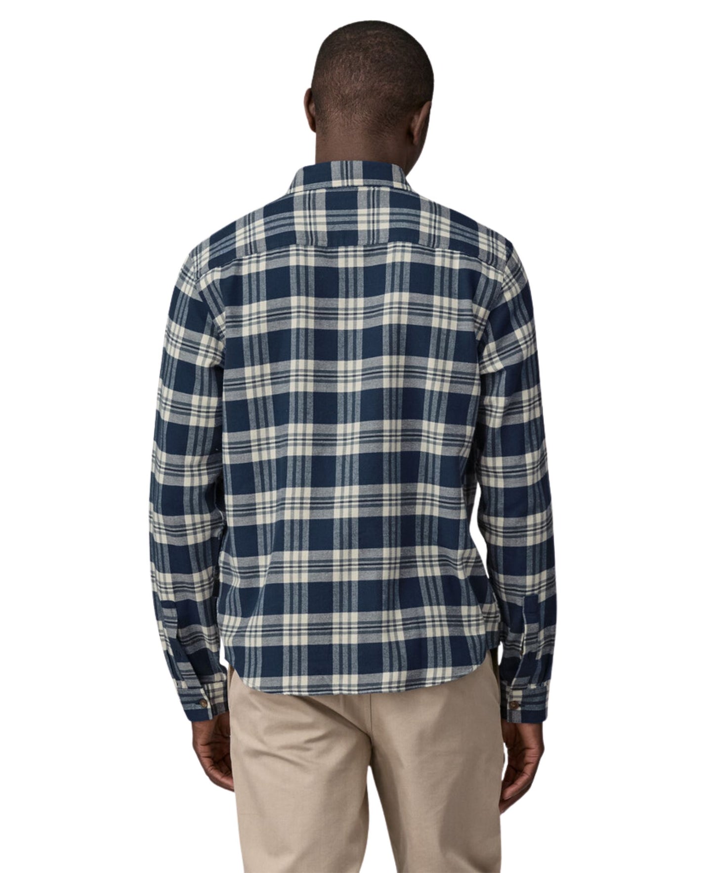 Patagonia Men's Cotton in Conversion Fjord Flannel  - Base Camp New Navy