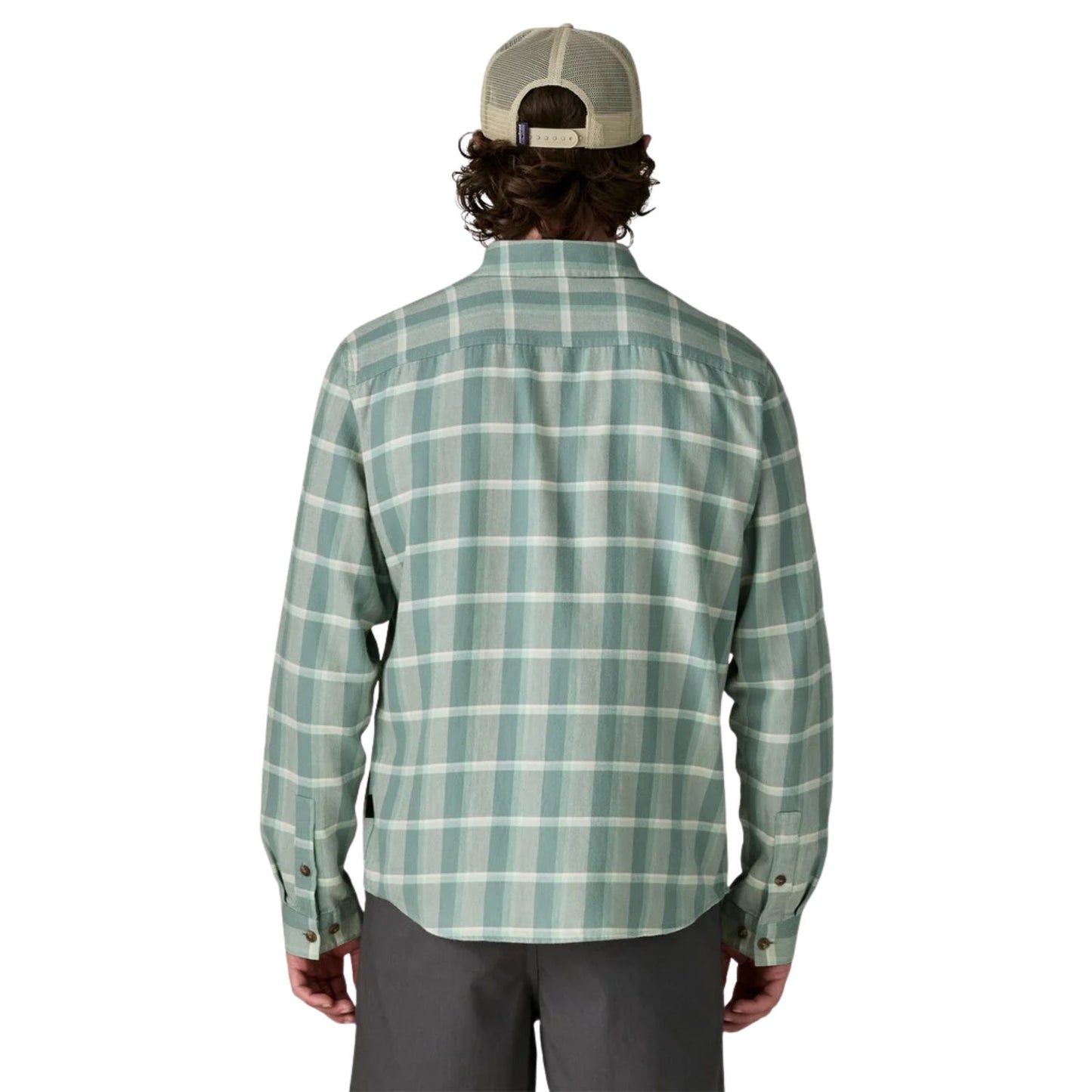 Patagonia Men's Cotton in Conversion Fjord Flannel  - Marine Layer: Blue Sage