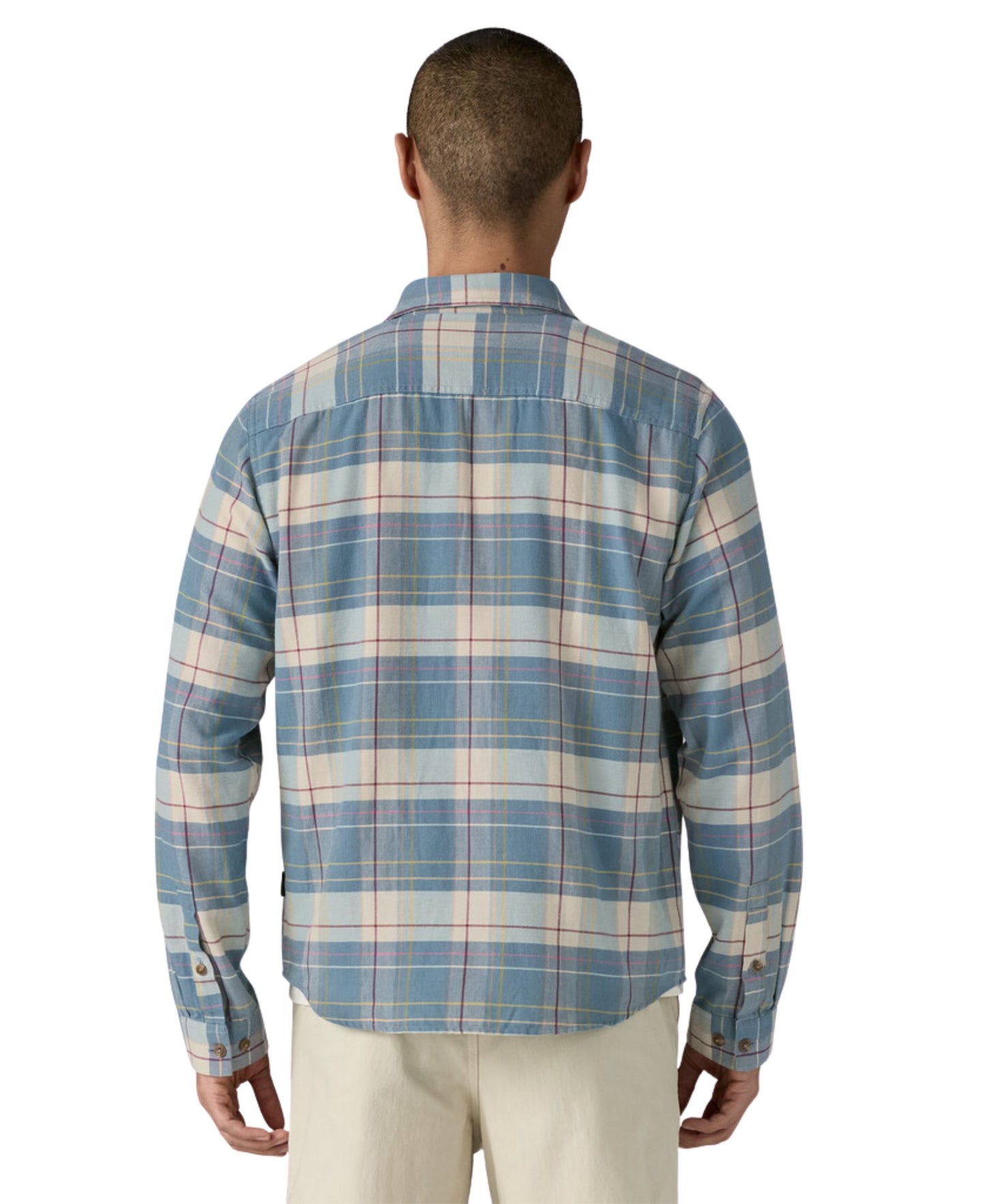 Patagonia Men's Cotton in Conversion Fjord Flannel  - Raft: Still Blue