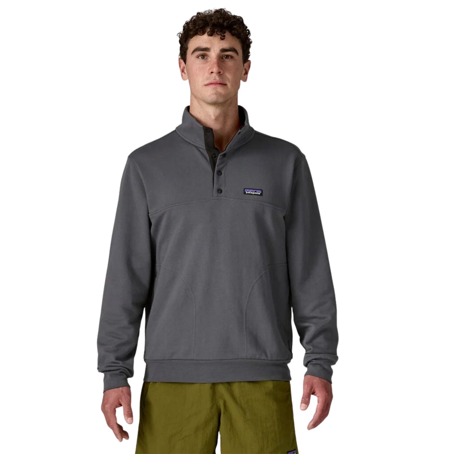 Patagonia Men's Daily Snap-T Pullover  - Forge Grey