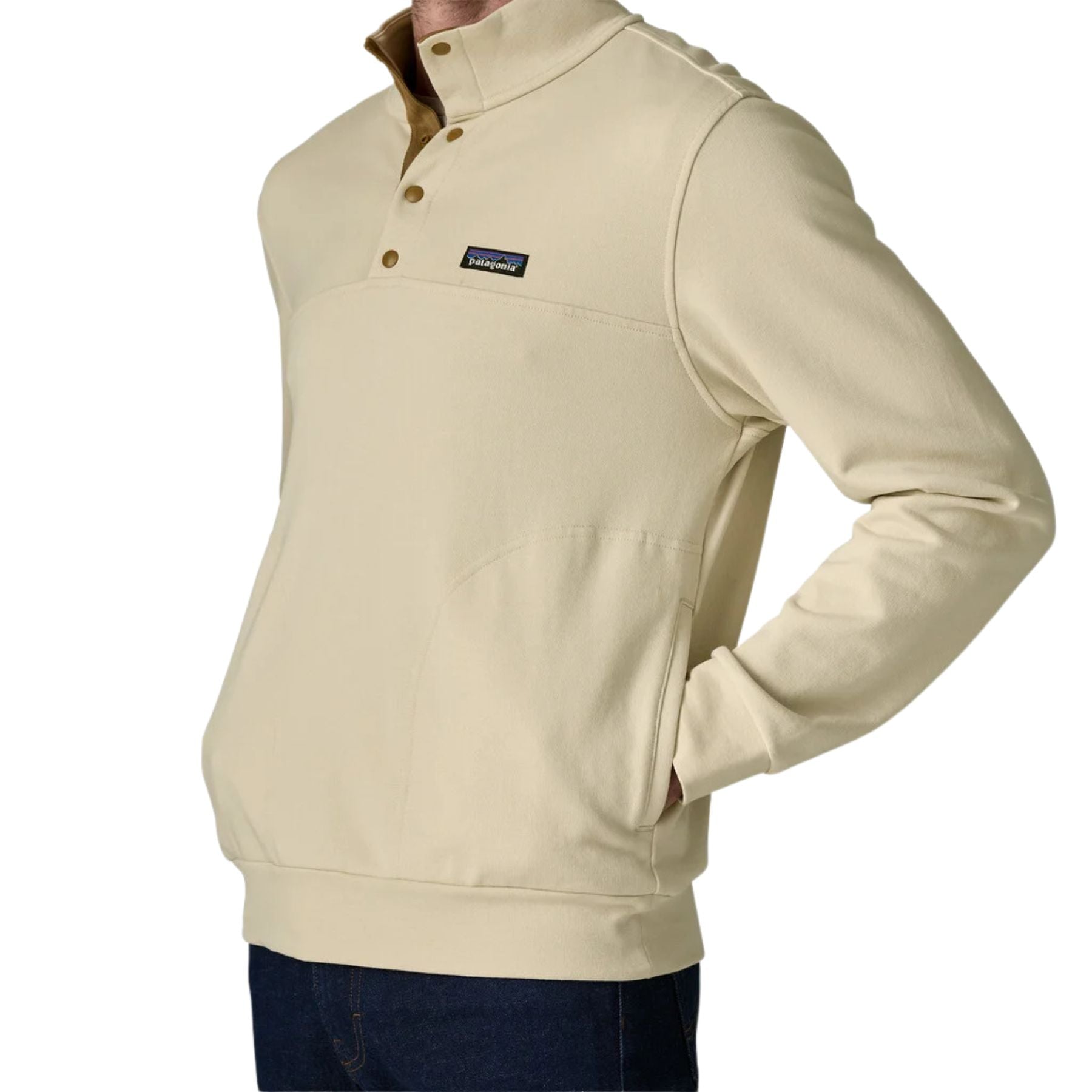 Patagonia Men's Daily Snap-T Pullover  - Pelican