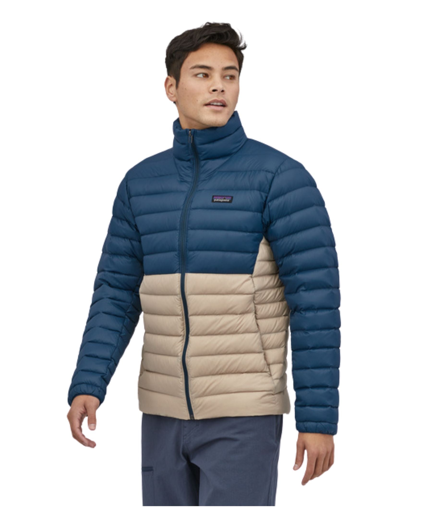 Patagonia Men's Down Sweater Jacket - Oar Tan