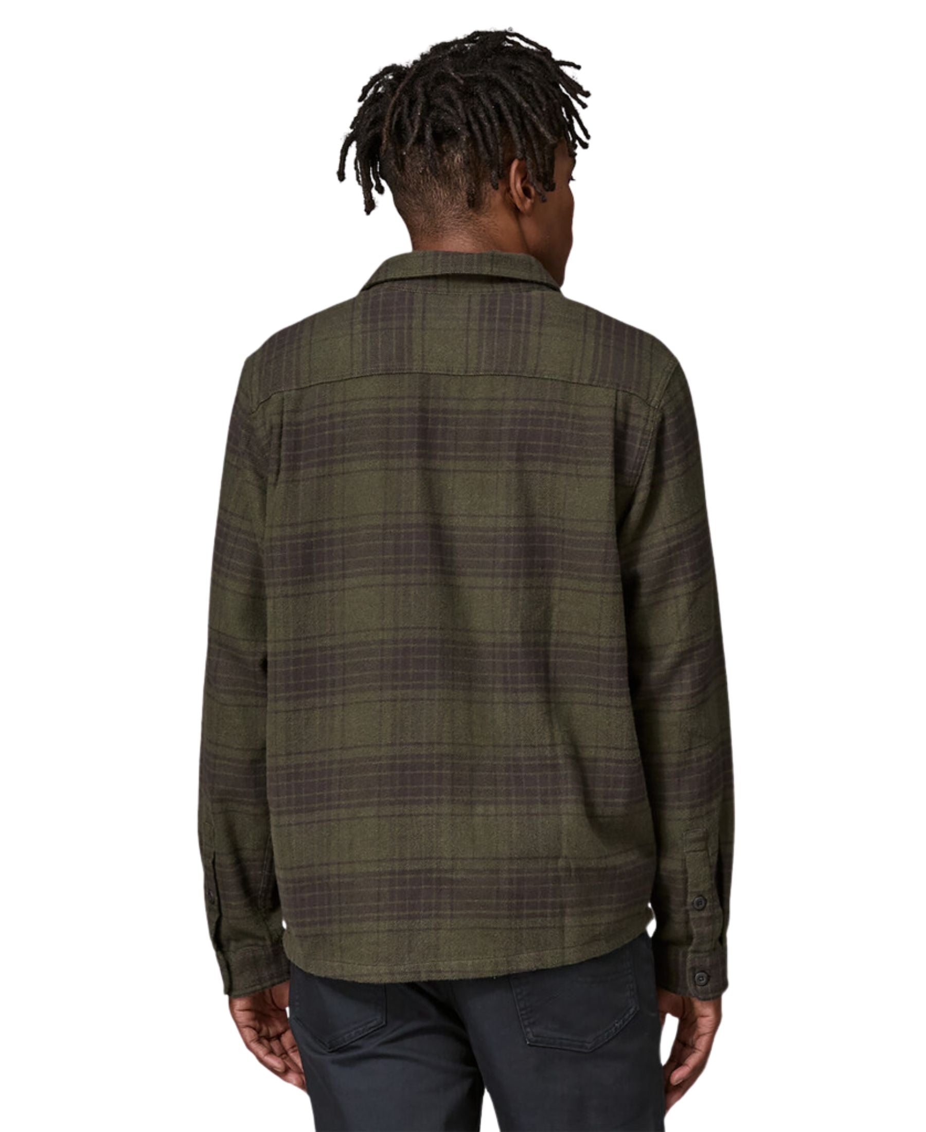 Patagonia Men's Fjord Flannel Shirt - Cascade: Basin Green
