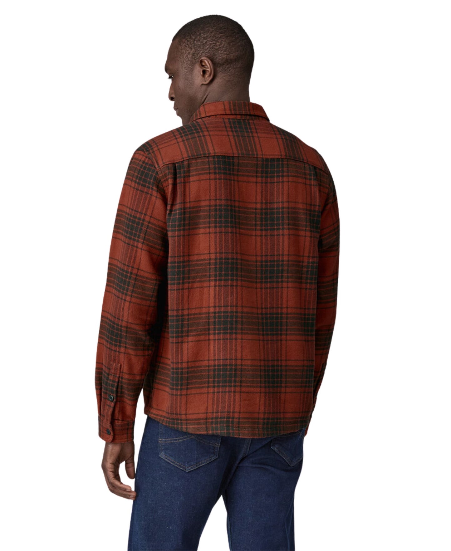 Patagonia Men's Fjord Flannel Shirt - Cascade: Burnished Red