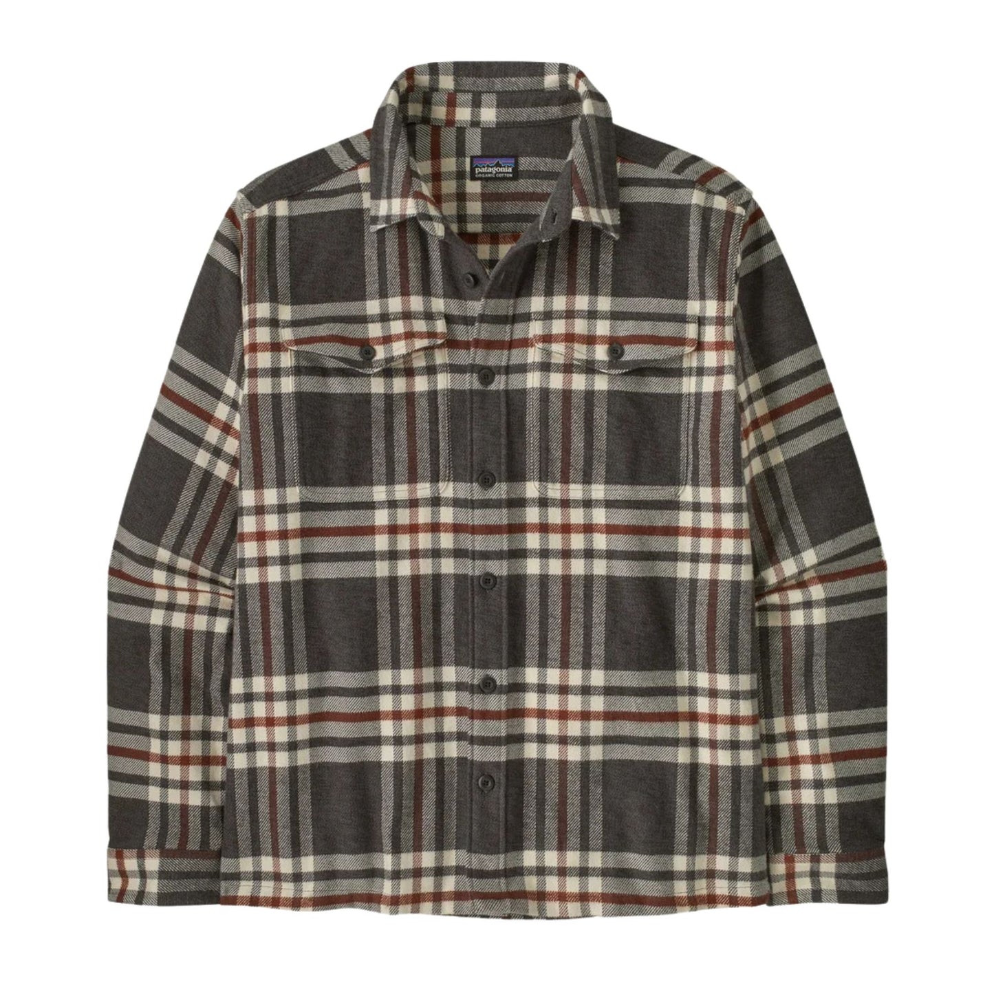 Patagonia Men's Fjord Flannel Shirt - Catch: Ink Blue