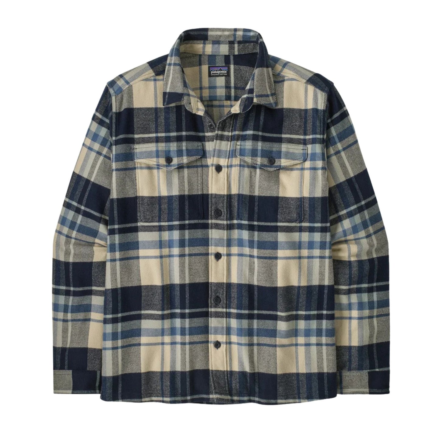 Patagonia Men's Fjord Flannel Shirt - Hibernate/Sunken Blue