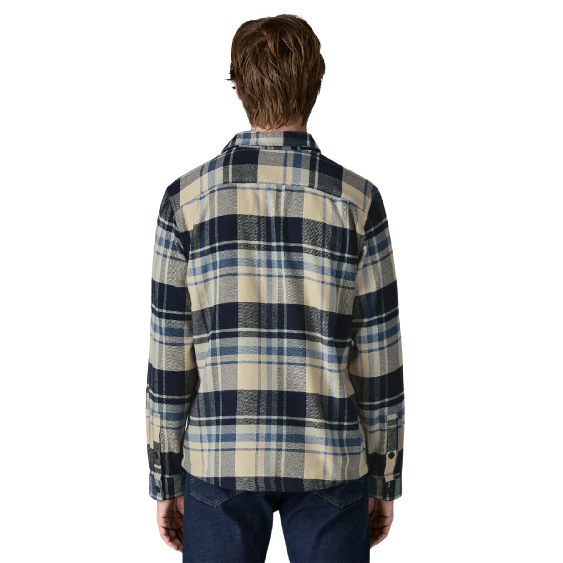 Patagonia Men's Fjord Flannel Shirt - Hibernate/Sunken Blue