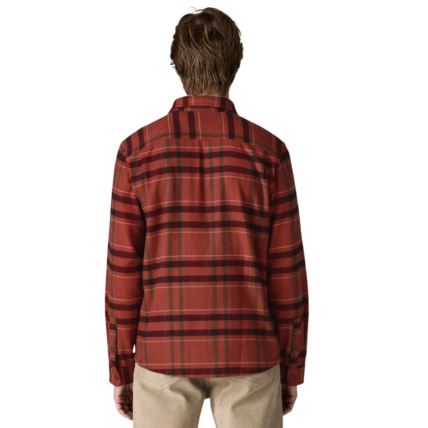 Patagonia Men's Fjord Flannel Shirt - King: Dried Vanilla