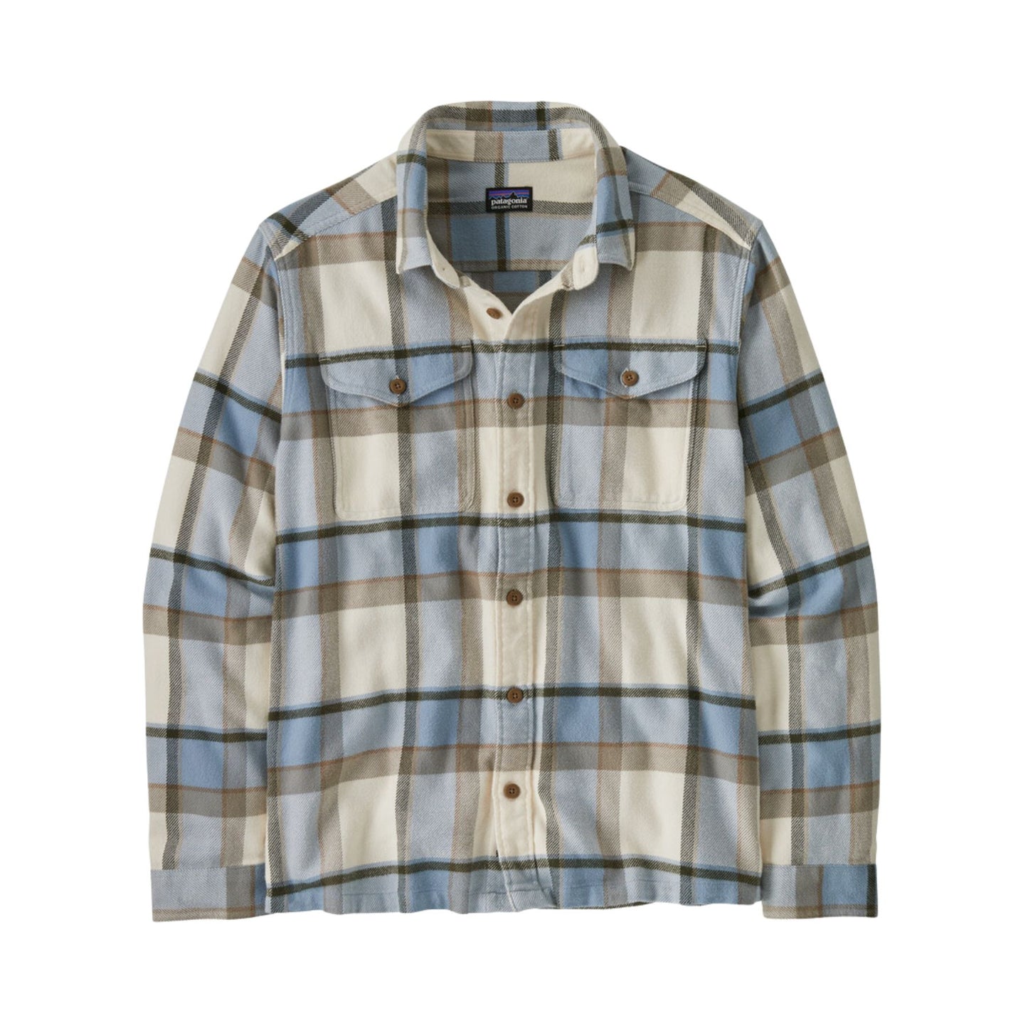 Patagonia Men's Fjord Flannel Shirt - Sunrise Ridge Natural