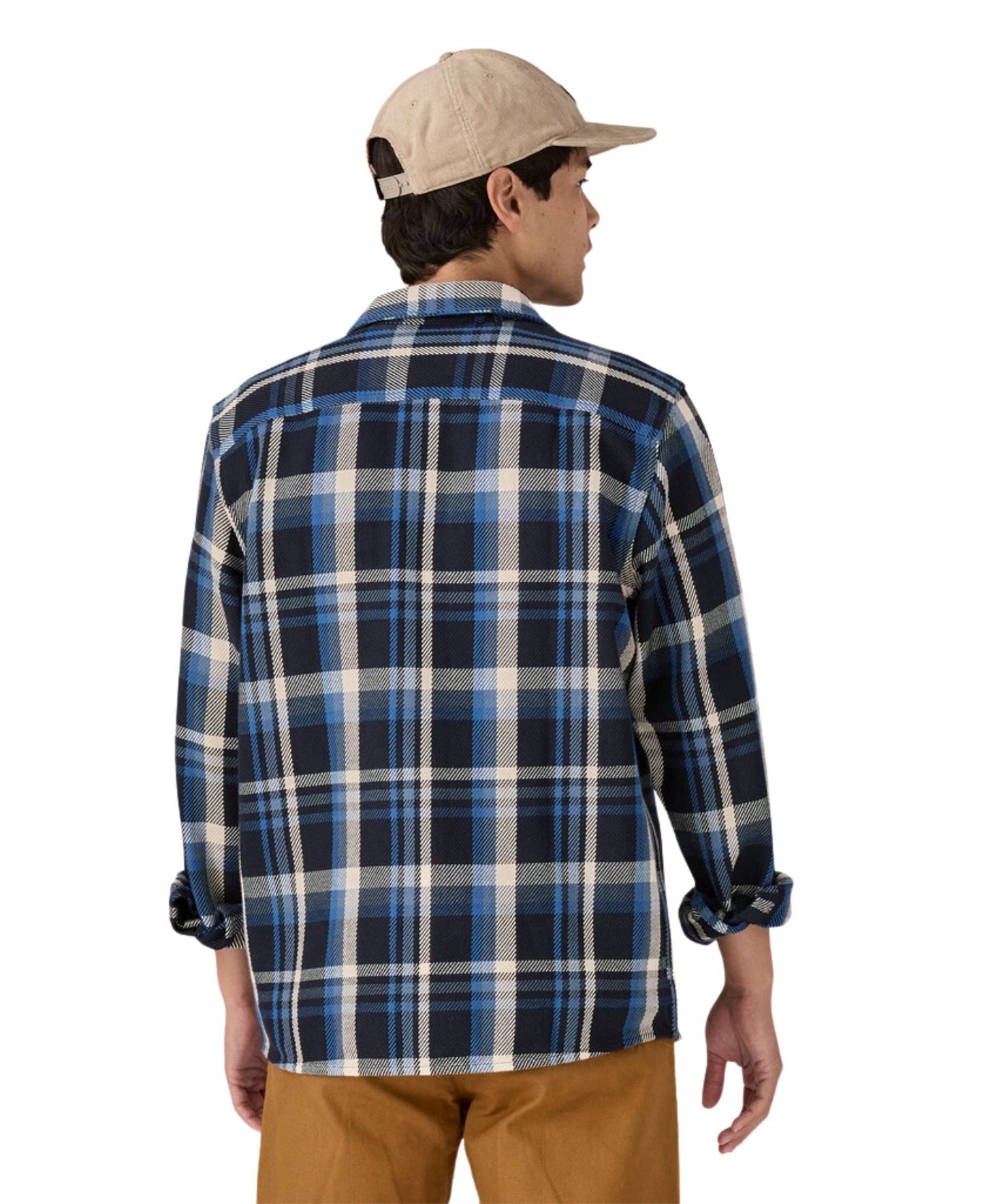 Patagonia Men's Fjord Loft Shirt - Coastal Sunset: Pitch Blue
