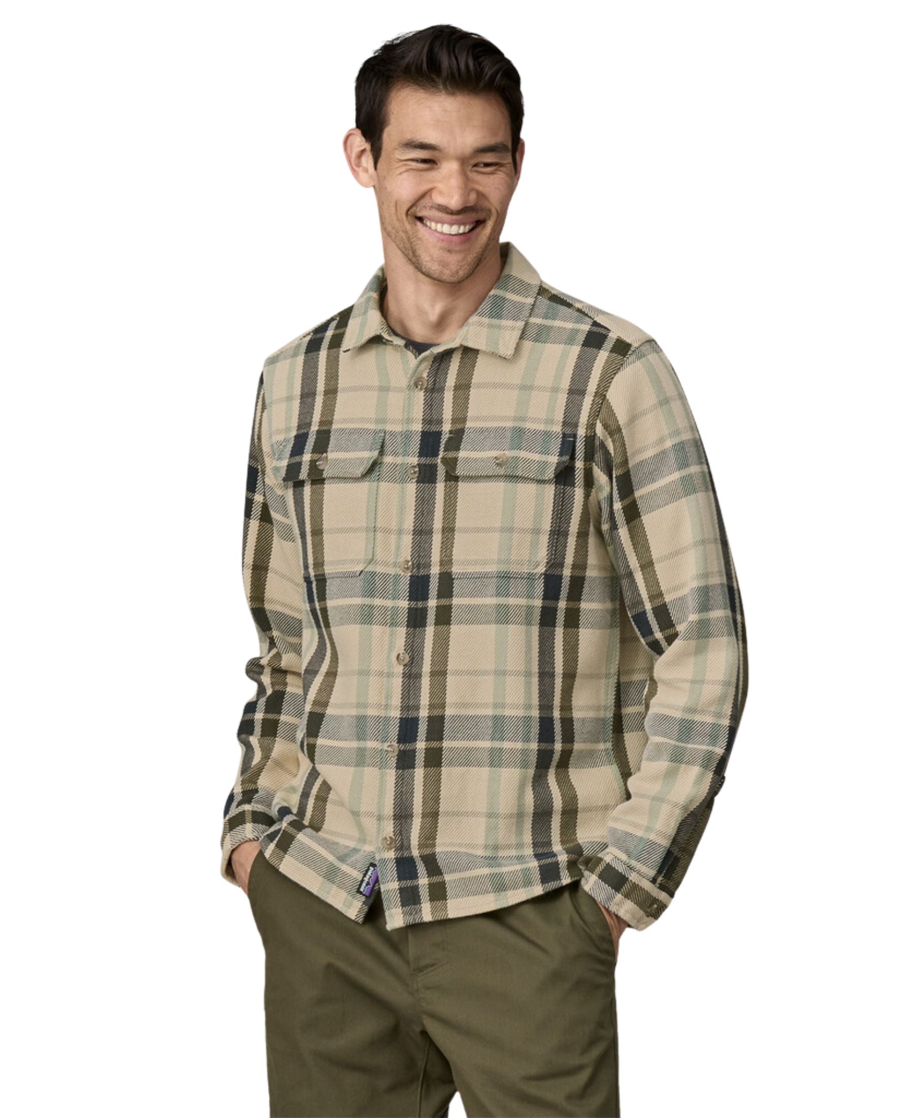 Patagonia Men's Fjord Loft Shirt - Mist: Natural