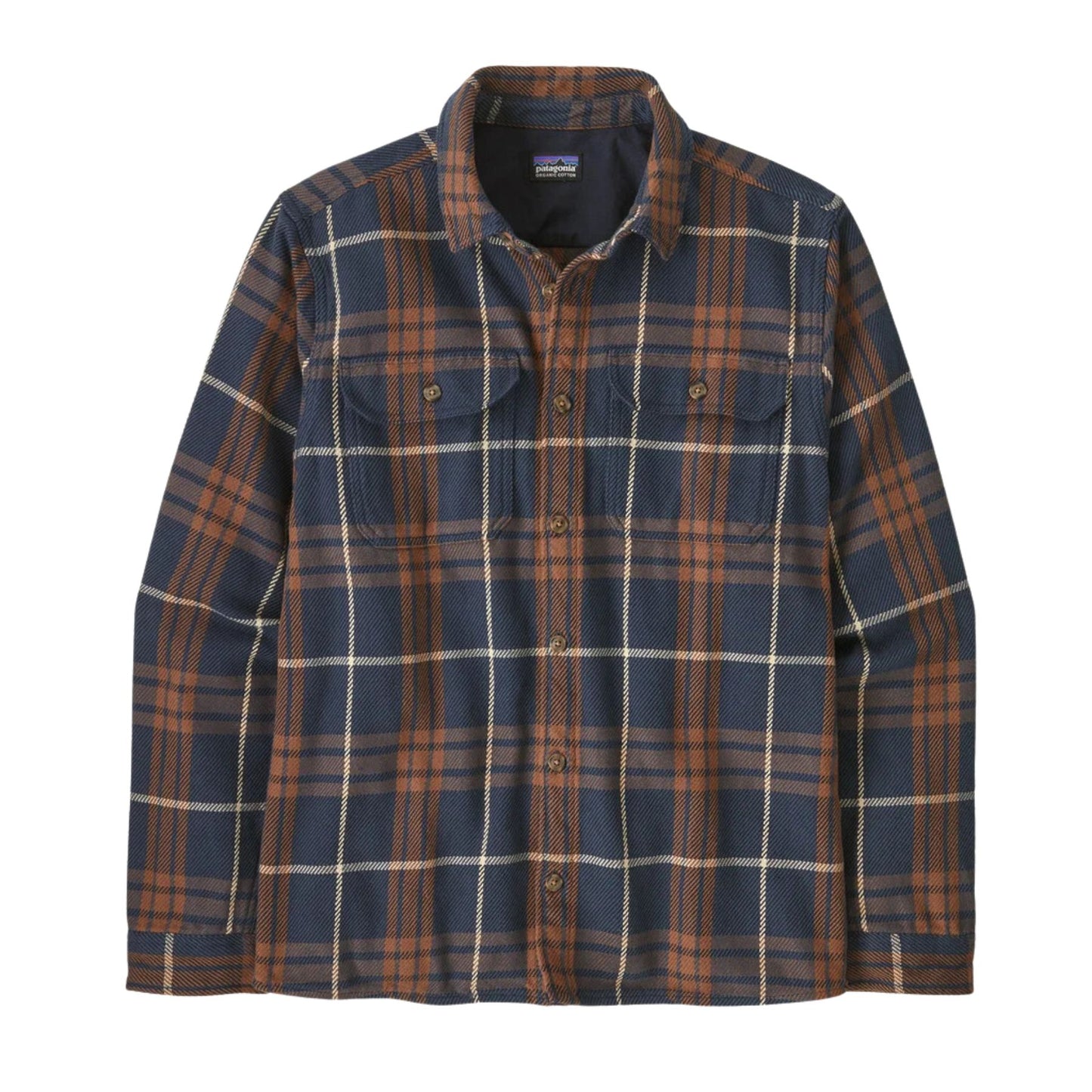 Patagonia Men's Fjord Loft Shirt - Netted: Sunken Blue