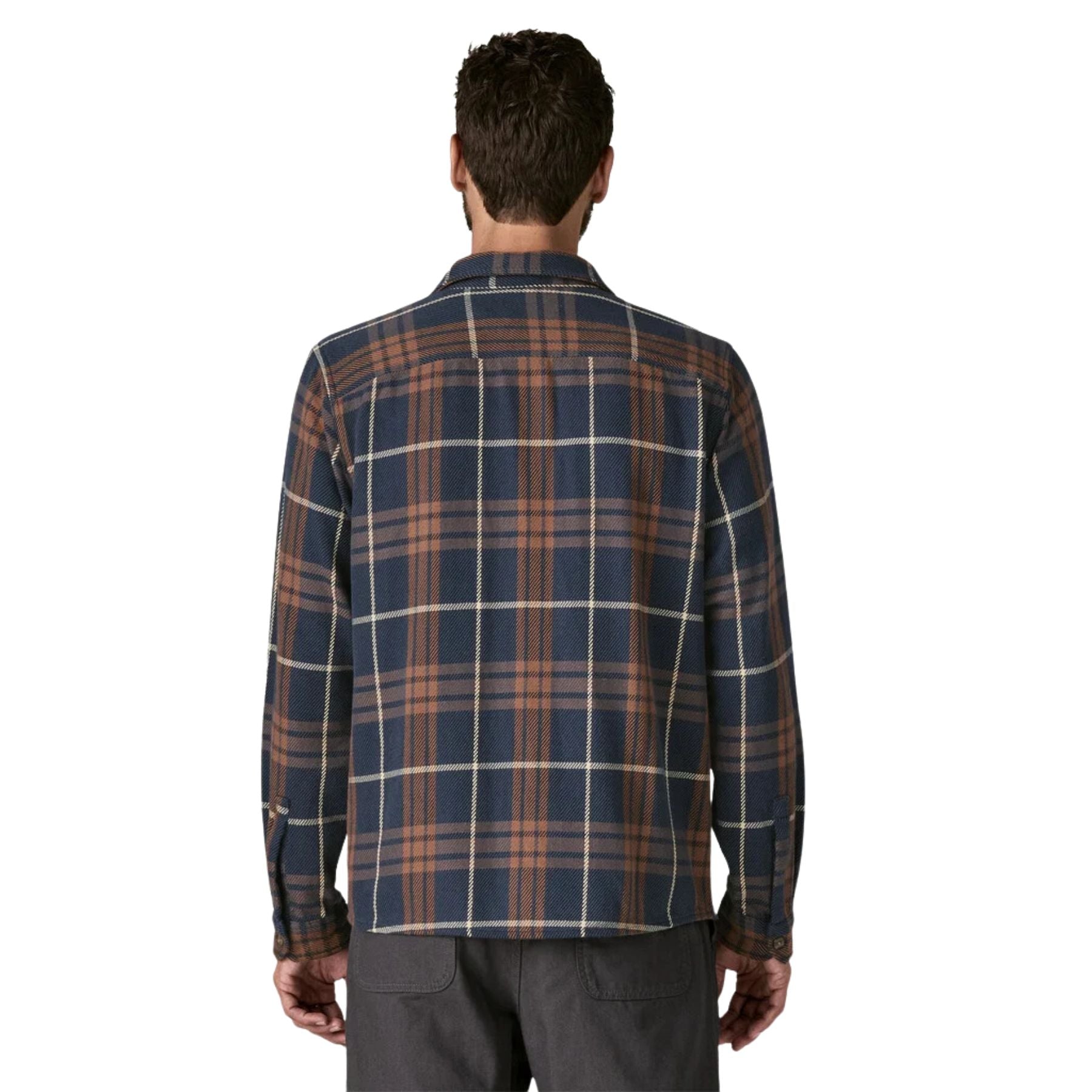 Patagonia Men's Fjord Loft Shirt - Netted: Sunken Blue