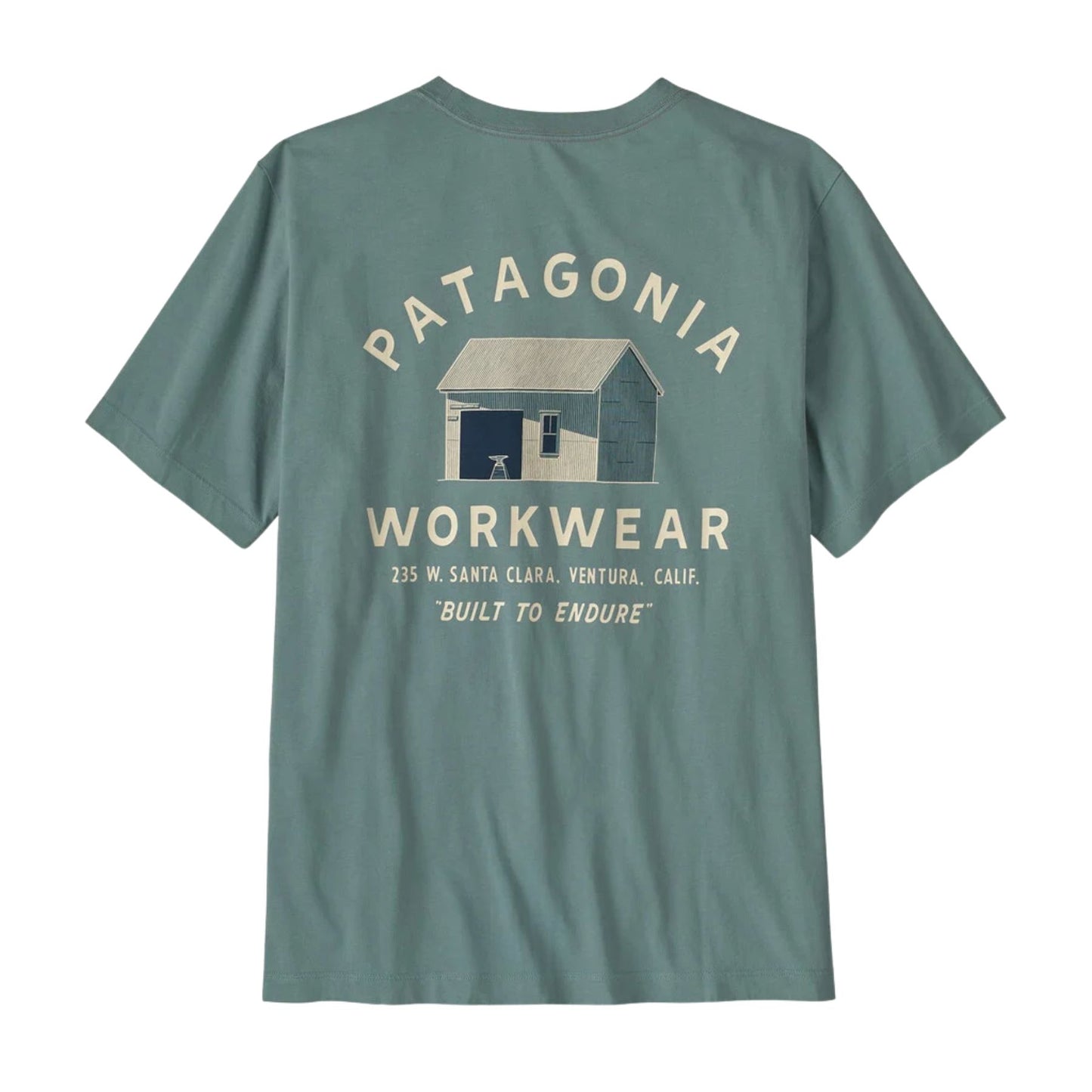 Patagonia Men's Forge Born T-Shirt  - Blue Sage