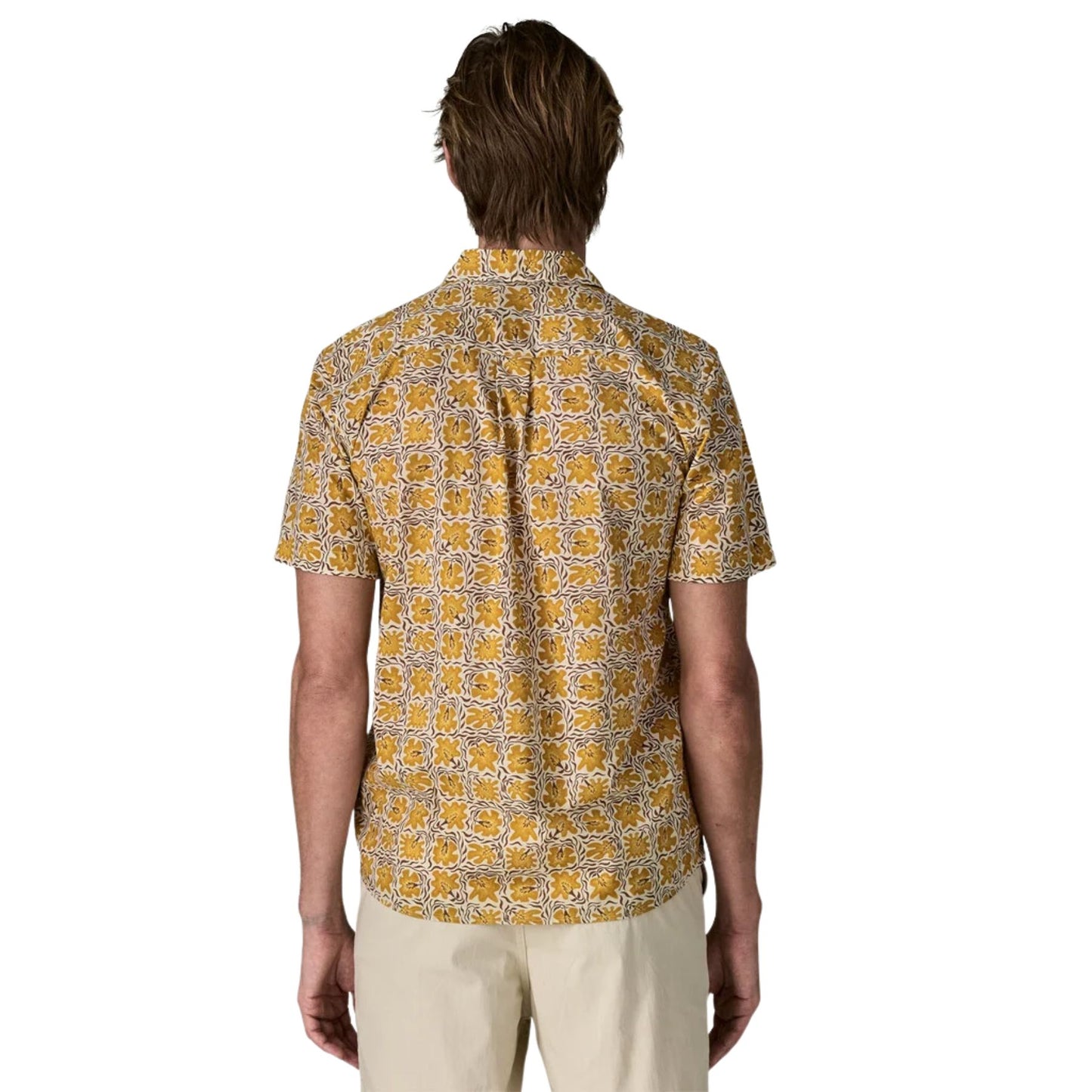 Patagonia Men's Go To Shirt - Future Flowers: Natural